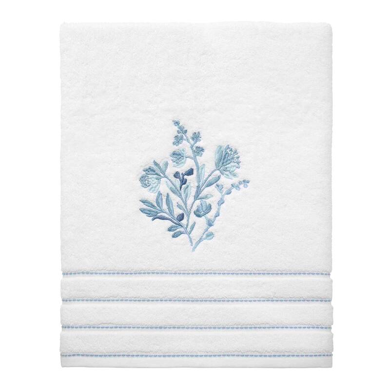 Izod Mystic Floral 3-Piece Towel Set - Towel 3pc Set - B/H/FT