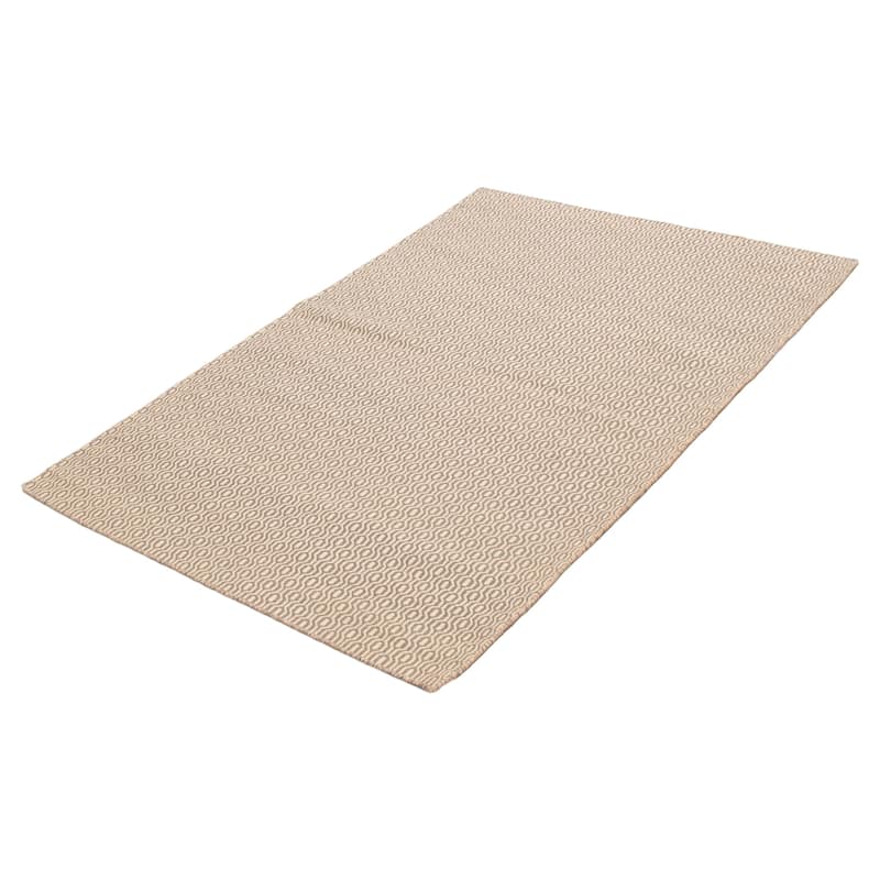 Nevada Grey Kilim 5'1" x 7'5" - 5'1 x 7'5