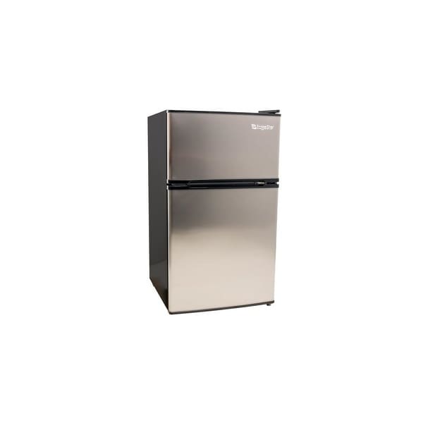 EdgeStar CRF321 19" Wide 3.1 Cu. Ft. Energy Star Rated Fridge/Freezer - Stainless Steel