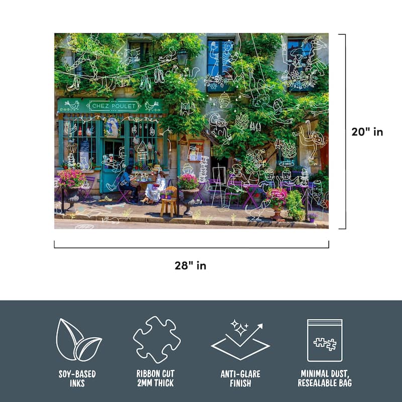 Fred 1000 Piece Artistic Puzzle