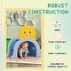 preview thumbnail 5 of 7, Qaba Kids Play Tunnel for Children 3-6 Years to Crawl and Climb, Lion Design , Multicolored