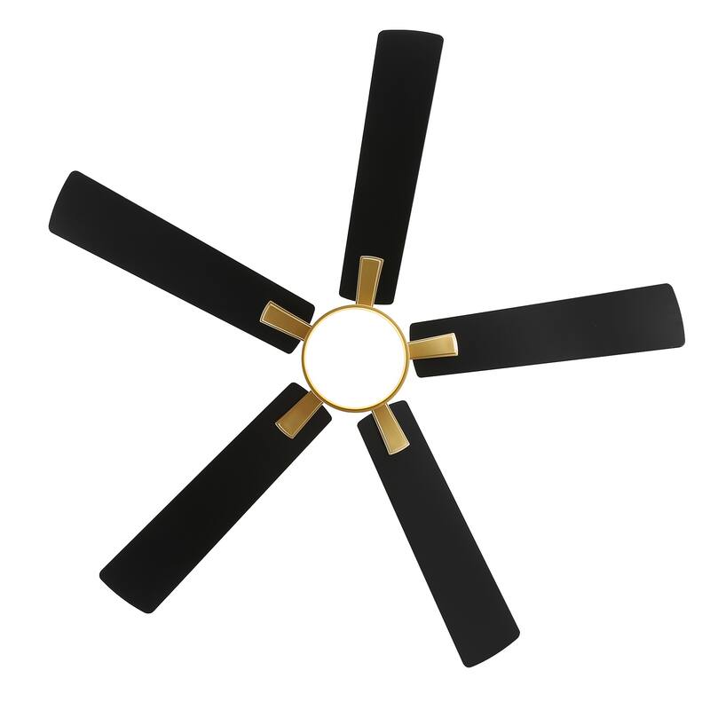 52-IN LED Ceiling Fan with Light Kit and Remote- 5 Blade