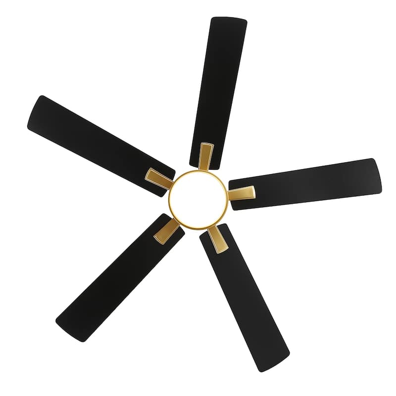 52 inch 5 Blade LED Ceiling Fan with Remote and Light Kit