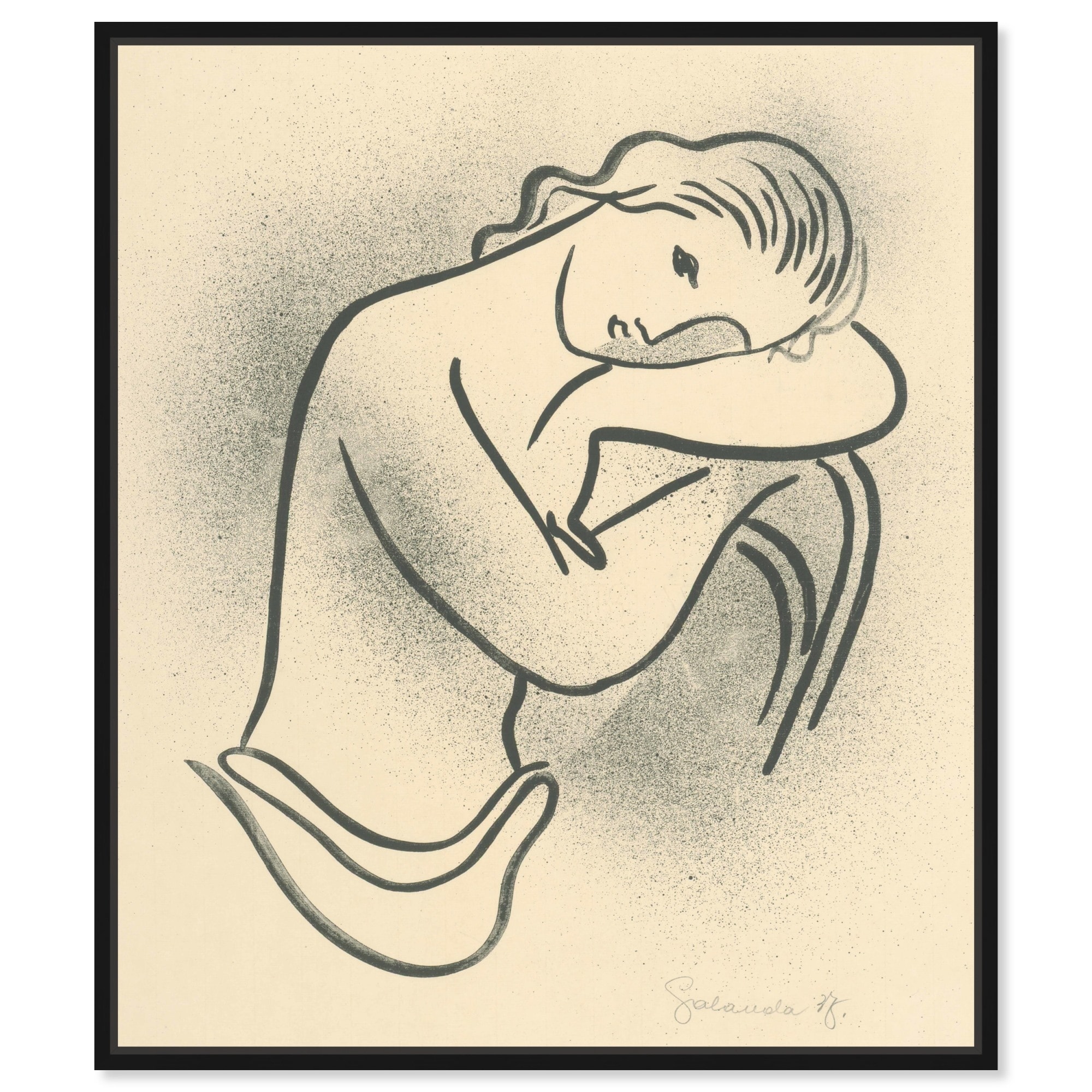 A Woman S Hand Canvas Classic Feminine Figure Art by Art Remedy