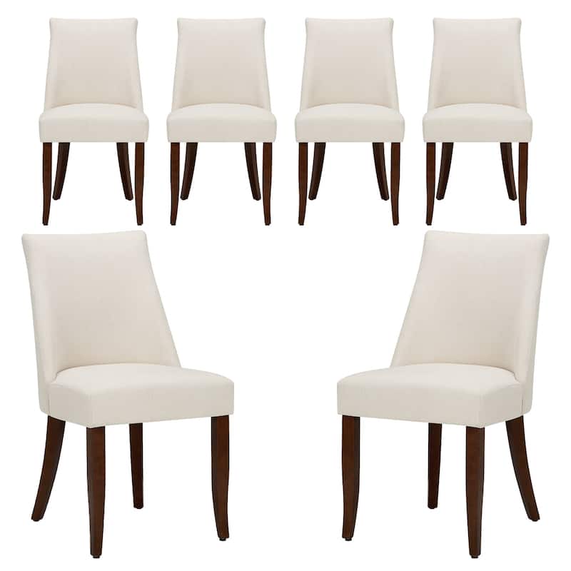 RENEWLINE Contemporary Dining Chair（Set of 2/4/6 - Upholstered Backrest & Wood Frame
