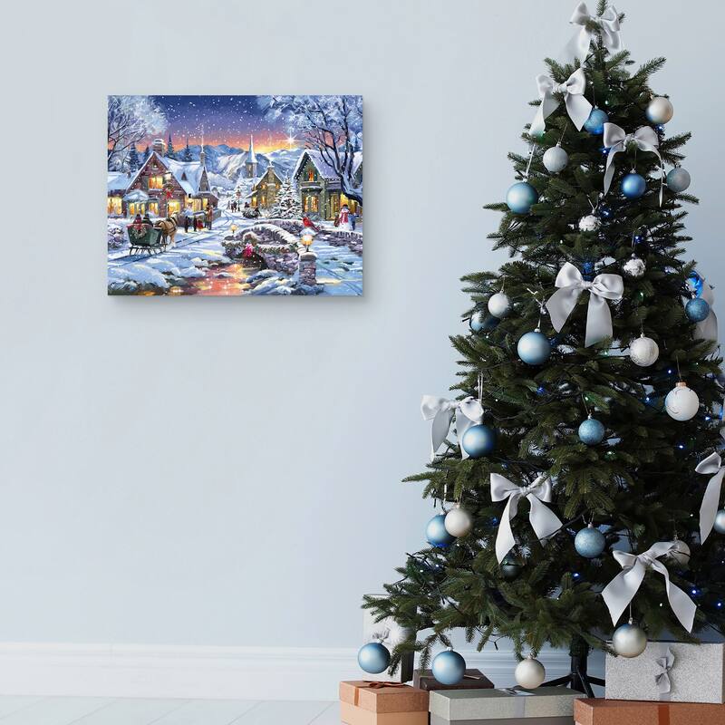 Tinsel Town by The Macneil Studio Canvas Art Print