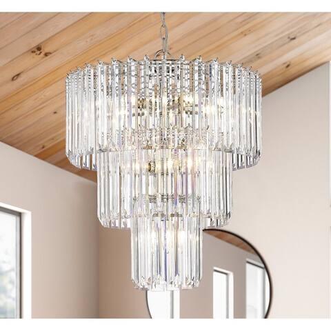 Eckenrode 9 - Light / 5 - Light Tiered Chandelier