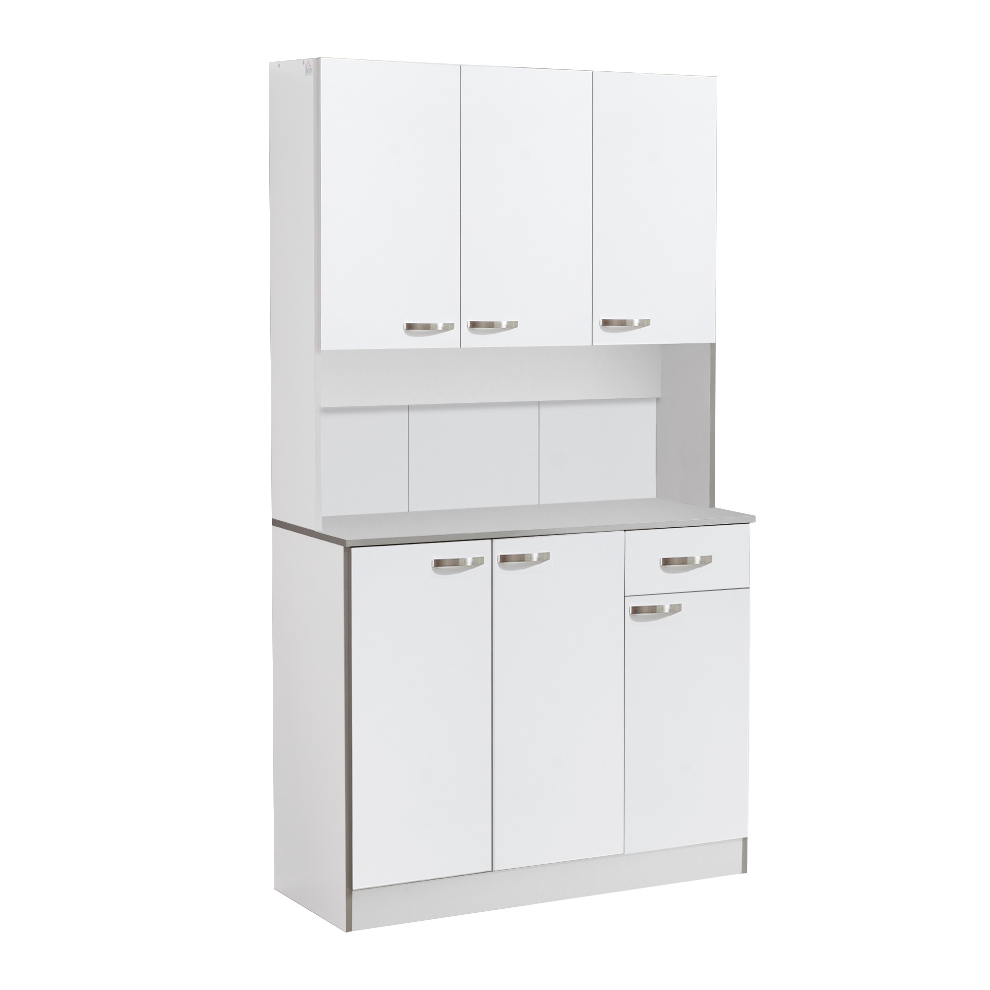 Freestanding kitchen outlet buffet hutch