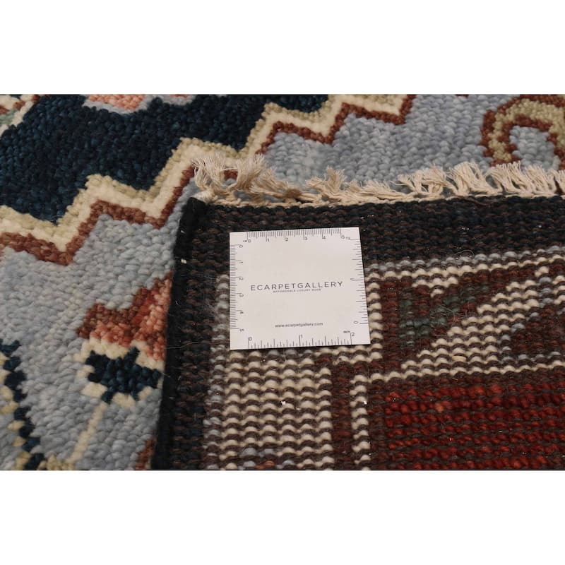 ECARPETGALLERY Hand-knotted Jules Serapi Navy Wool Rug - 8'11 x 12'0