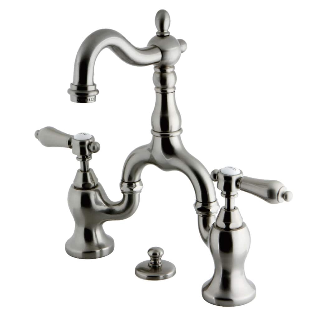 Kingston Brass KS797.BAL Heirloom 1.2 GPM Deck Mounted Bridge Bathroom
