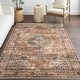 preview thumbnail 12 of 12, Nuloom Karrigan Medallion SplashGuard Machine Washable Area Rug