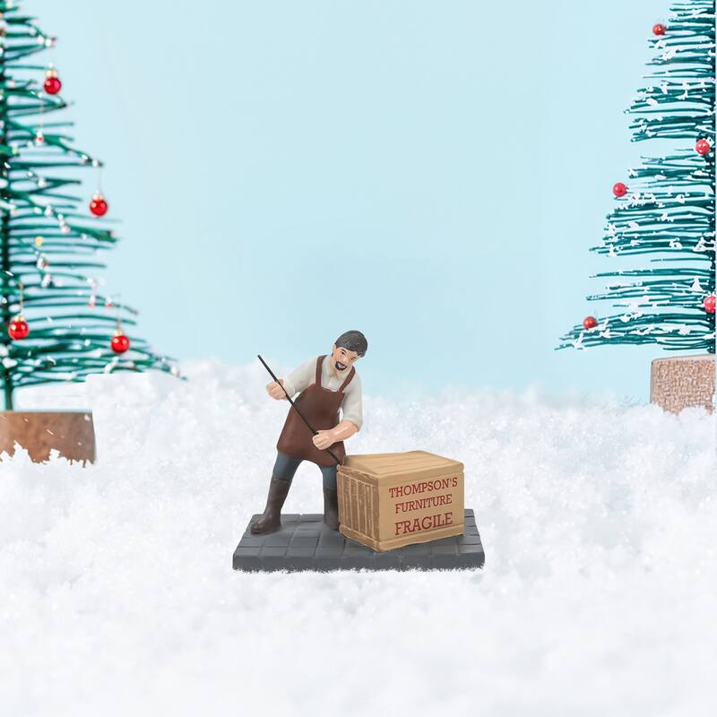 department 56 holiday furnishings christmas figurine #6011385
