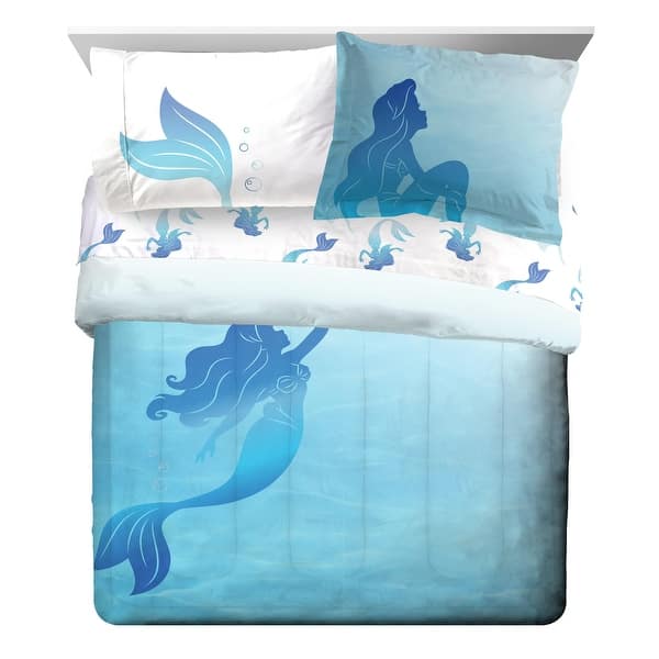 slide 8 of 15, Little Mermaid Jewel Bed Set Full
