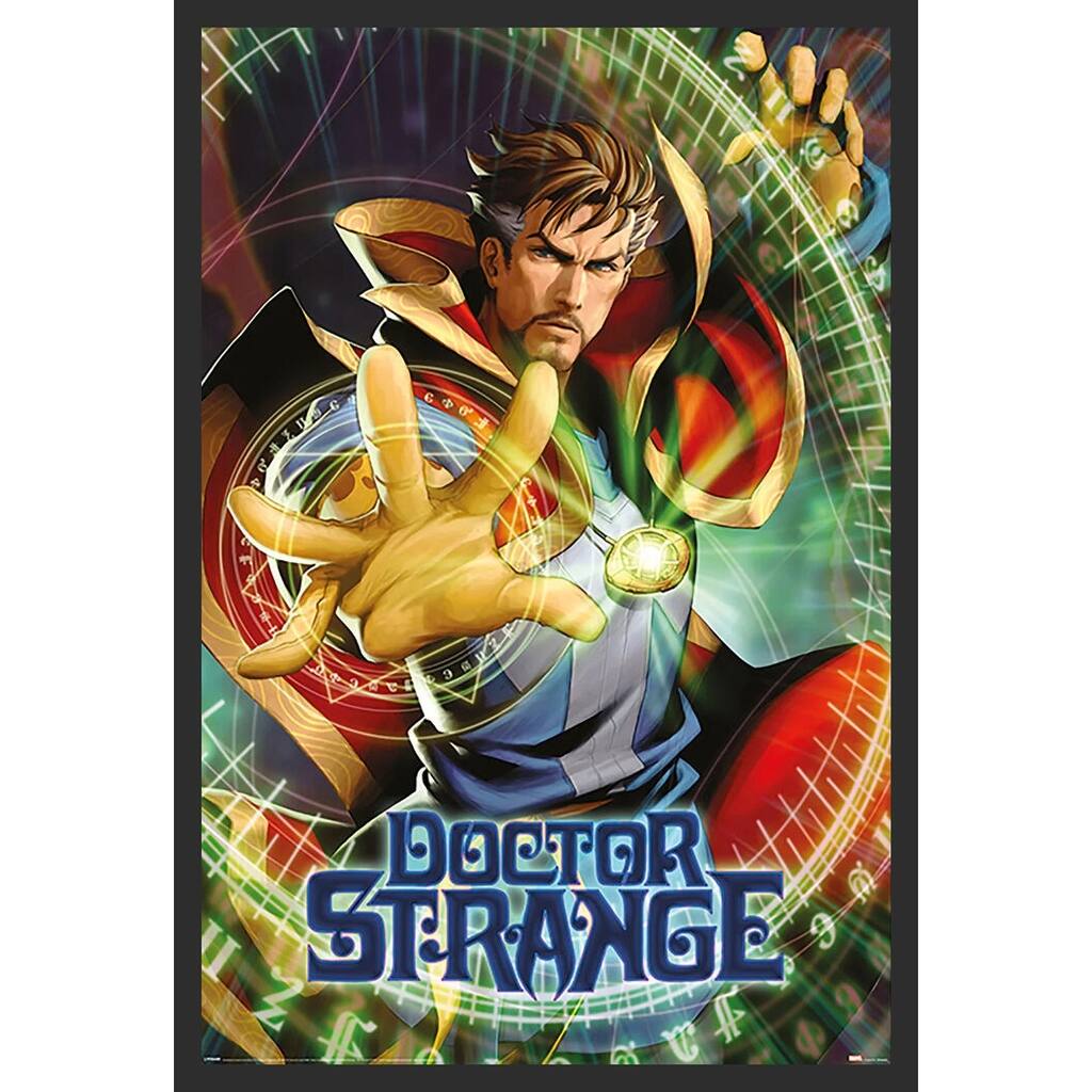 Doctor Strange - Sorcerer Supreme Framed Art Poster - 24 x 36 Inch