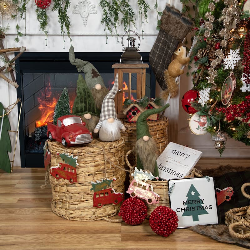 8" Reclaimed Wood Merry Christmas Wall Sign