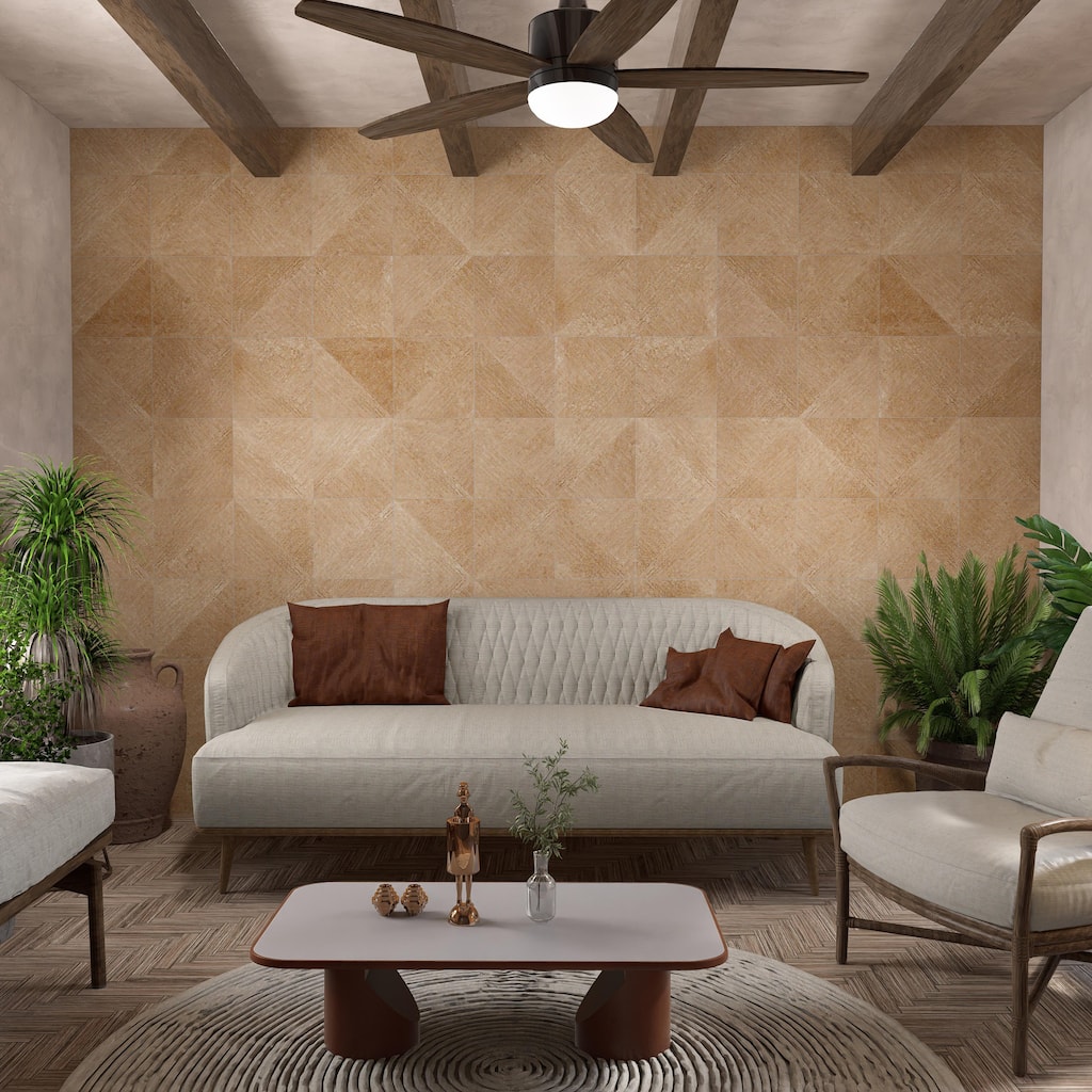 Merola Tile Atlas Rigato Cotto 9-3/4" x 9-3/4" Porcelain Floor and Wall Tile