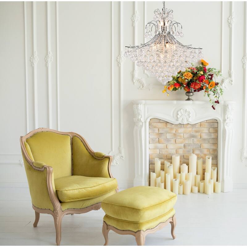 Fleur Illumination 15 light Chrome Chandelier