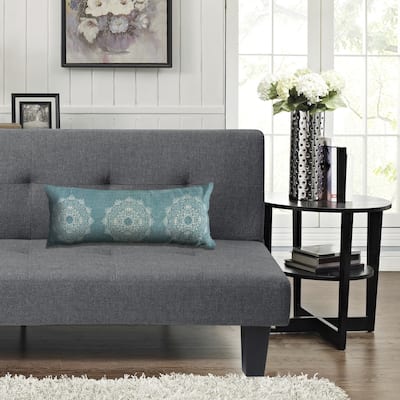 Sevita Curated Nomad Hand-Woven Ornate Medallion Decorative Throw Pillow