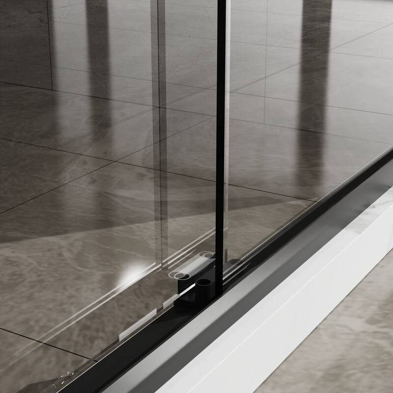 Double Sliding Glass Shower Door