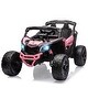 preview thumbnail 36 of 38, 12V Electric Off-Road UTV Car for Kids with Remote Control Light Pink