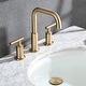 preview thumbnail 2 of 19, YASINU 8 Inch Luxury Widespread Bathroom Sink Faucet with Pop-Up Drain