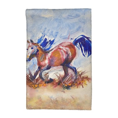 Betsy's Wild Horse Kitchen Towel - 16x25