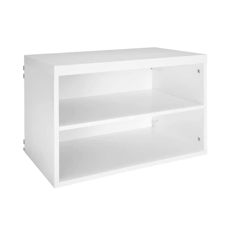 ClosetMaid ShelfTrack Elite White Laminate 3-Shelf Organizer