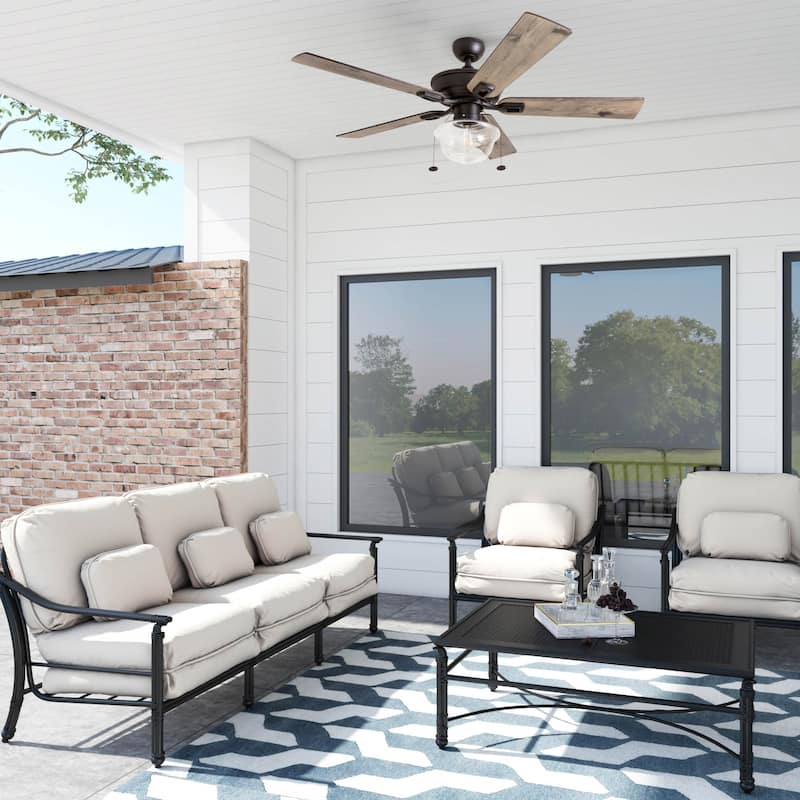 Copper Grove Strang Indoor/ Outdoor Ceiling Fan - 52-inch