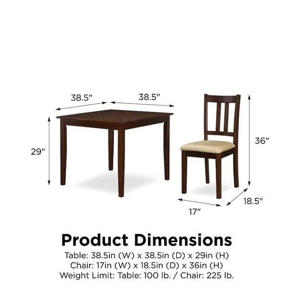 Redmond 5Piece Traditional Height Dining Set Bed Bath & Beyond