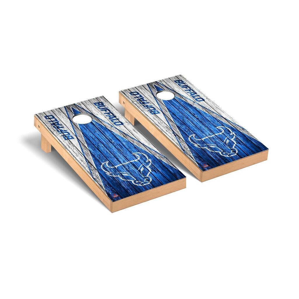 Buffalo SUNY Bulls Weathered Cornhole Board Set