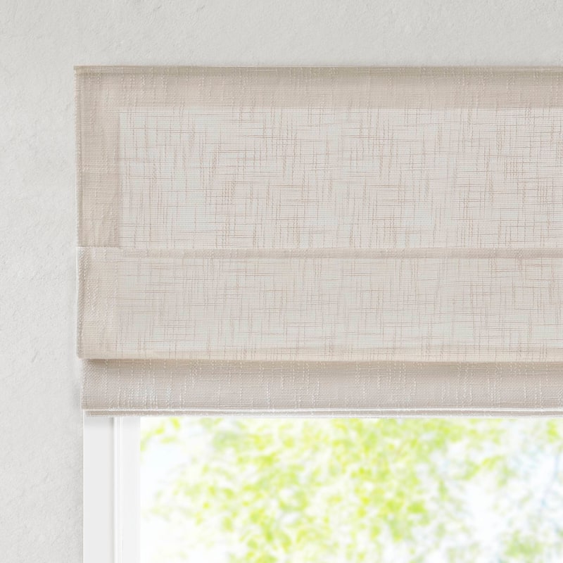 Madison Park Quincy Room Darkening Cordless Roman Shade