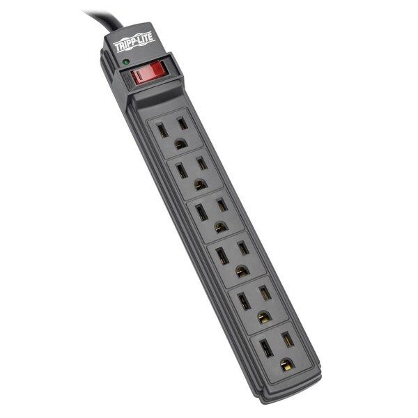 Tripp Lite 6 Outlet NEMA 5-15R 6-feet Cord Power Strip (PS66B). Opens flyout.