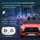 preview thumbnail 6 of 5, Aosom Chevrolet TAHOE 12V Kids Ride-On Car, Remote Control, Music, Lights, Red