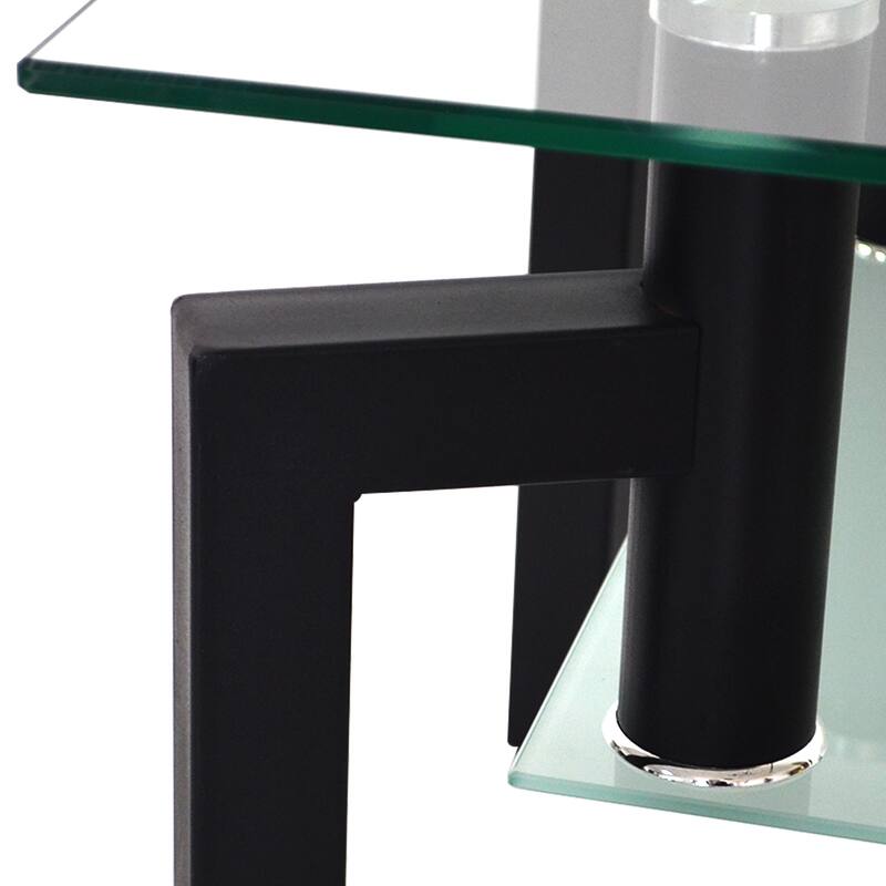 Modern Rectangle Glass Coffee Table
