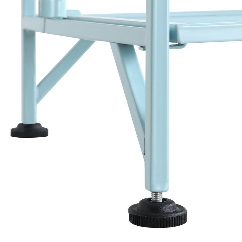 Convenience Concepts Xtra Storage 3 Tier Wide Folding Metal Shelf