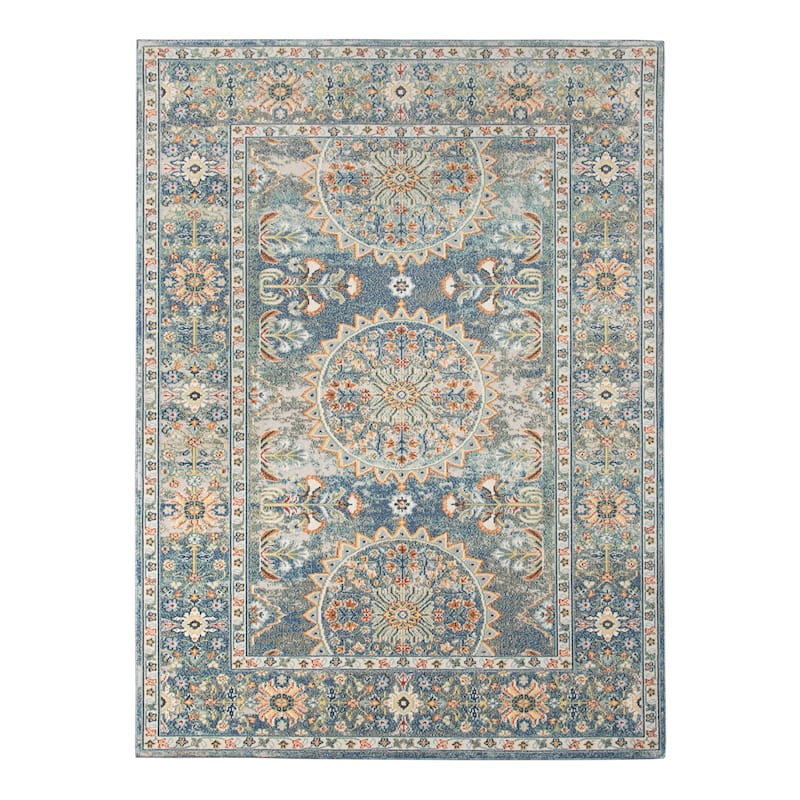 Boho Marcus Indoor/Outdoor Area Rug - 2'x3' - Blue