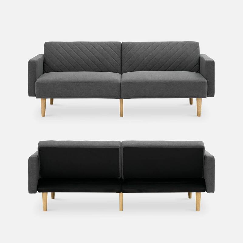 Mopio Chloe Futon Convertible Sofa Sleeper Futon
