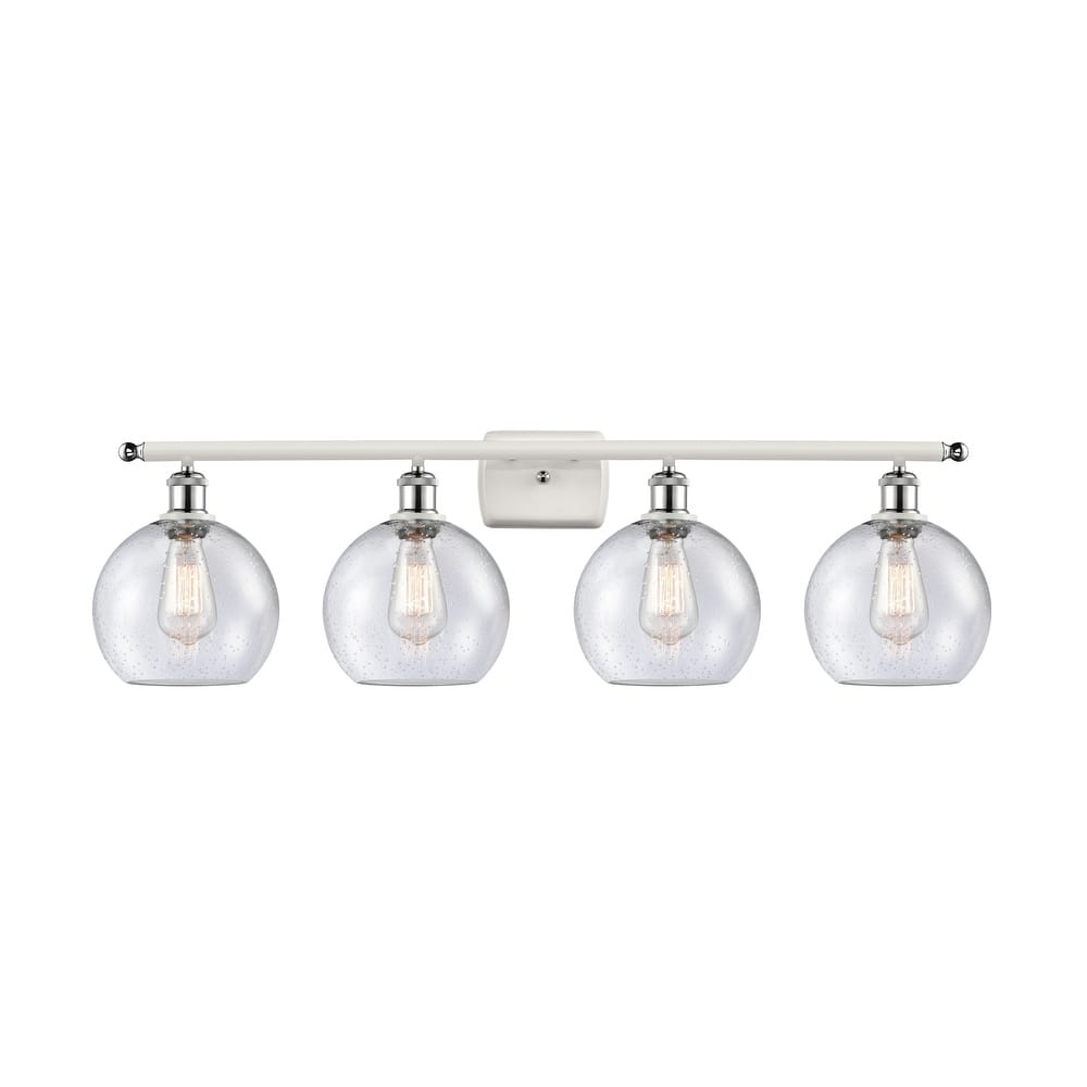 Innovations Lighting Ballston Athens - 4 Light 36" Bath Vanity Light - 8" Shade