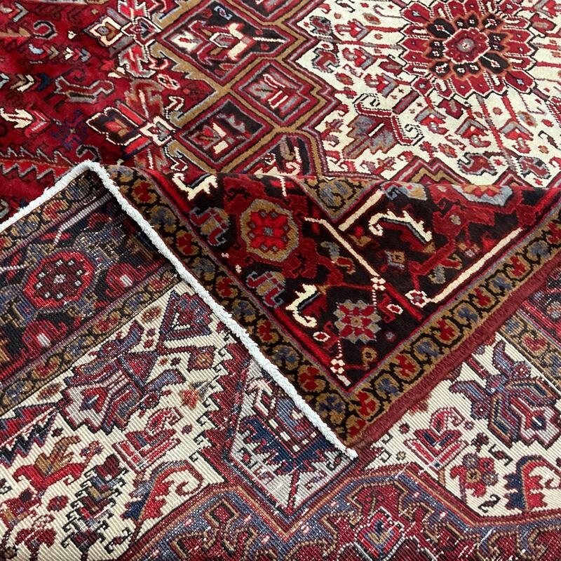 HERAT ORIENTAL Handmade Fine Heriz Rug - 8'3" x 10'11"