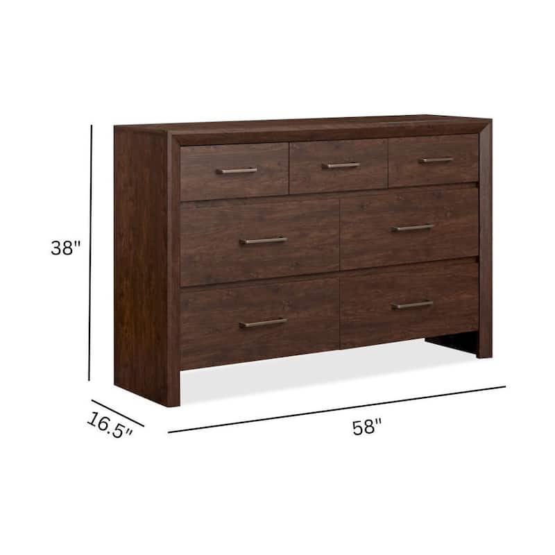 Magnussen Home Llewellyn Columbian Walnut Drawer Dresser