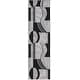 preview thumbnail 13 of 13, SAFAVIEH Odyssey Snezanka Mid-Century Modern Rug 2'2" x 8' Runner - Ivory/Grey Black - Runner