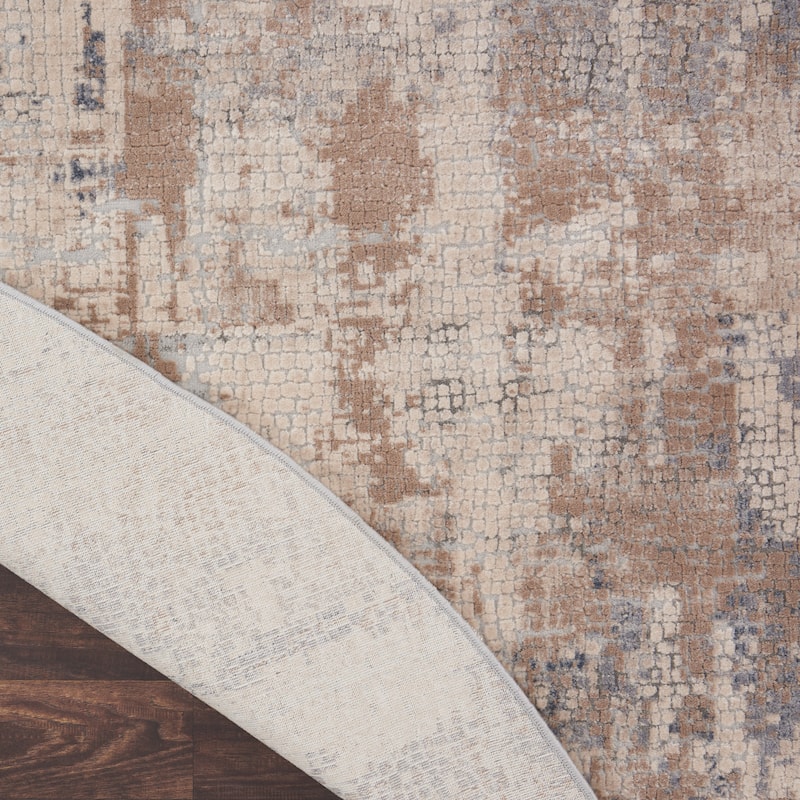 Rustic Textures Vintage Abstract Modern Area Rug