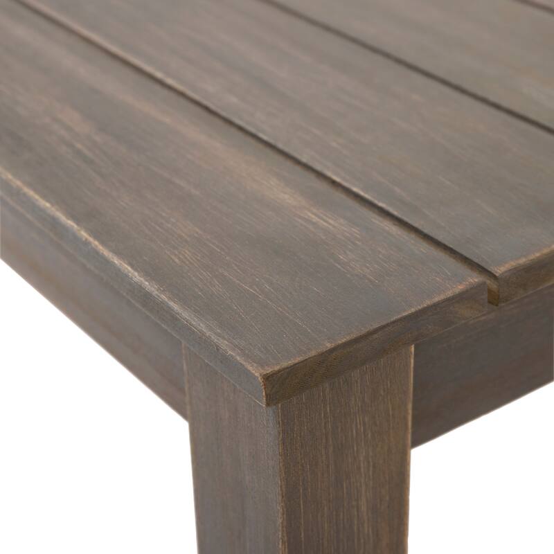 Temecula Acacia Wood Outdoor Loveseat and Coffee Table Set with Cushions by Christopher Knight Home
