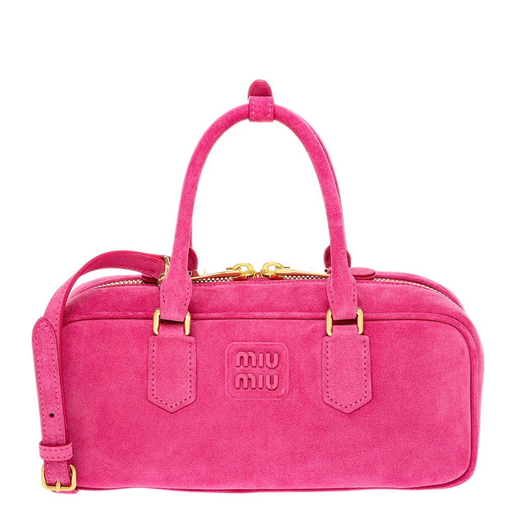Miu Miu Arcadie Suede Bag