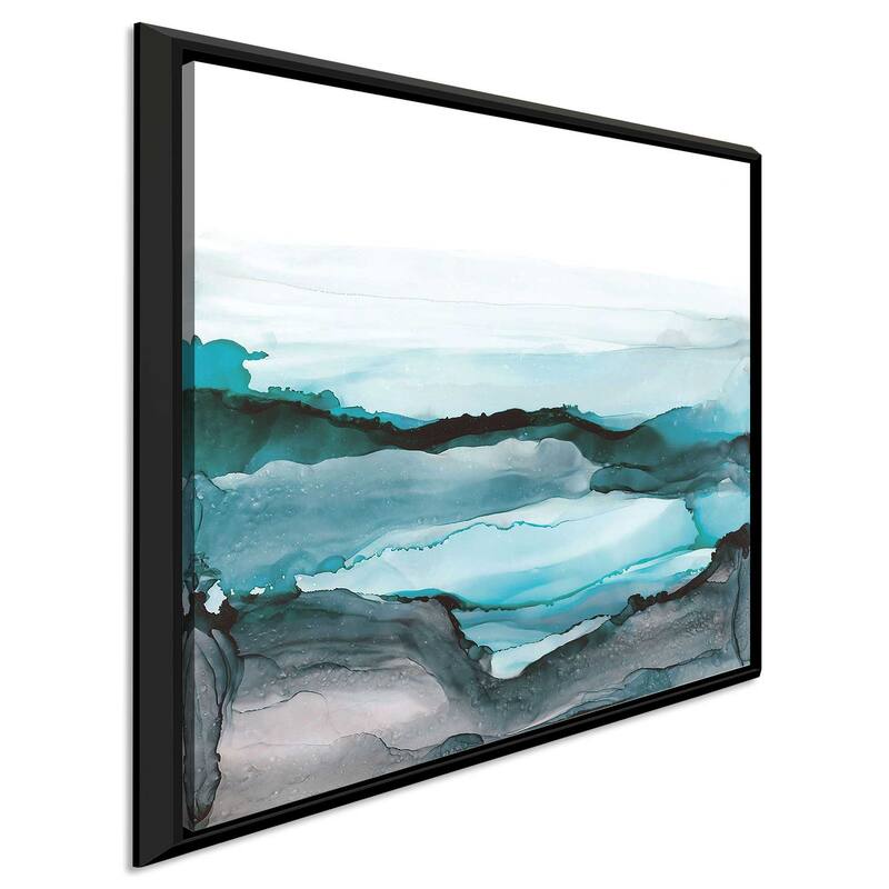 "Aquascape II" Print on Floating Canvas