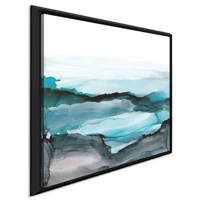 "Aquascape II" Print on Floating Canvas