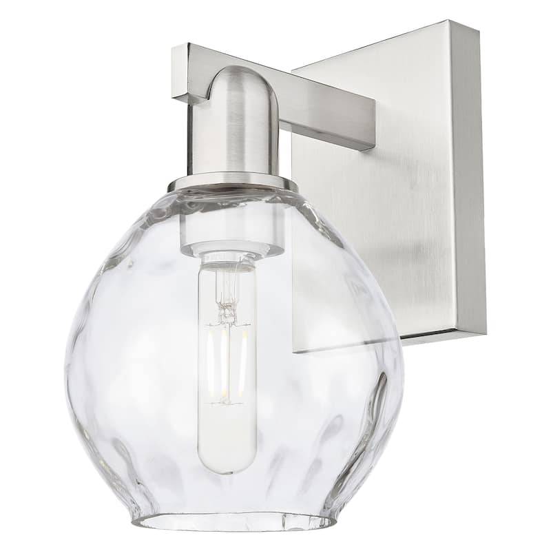 Innovations Lighting Endless Possibilities Arcadia - Waverly - 1 Light 6" Sconce - Brushed Satin Nickel