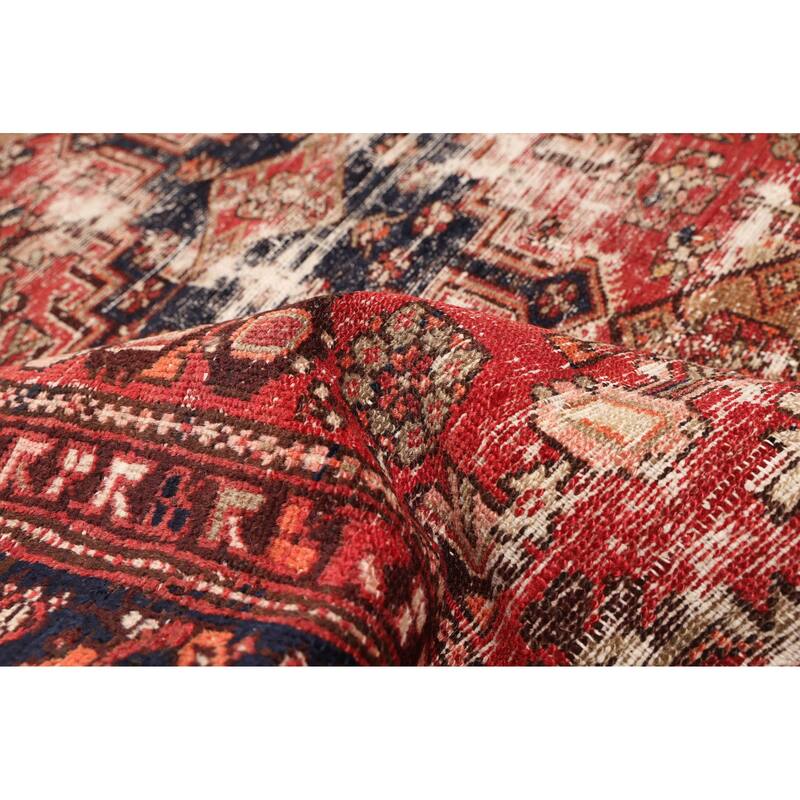 ECARPETGALLERY Hand-knotted Antalya Vintage Red Wool Rug - 3'9 x 6'5