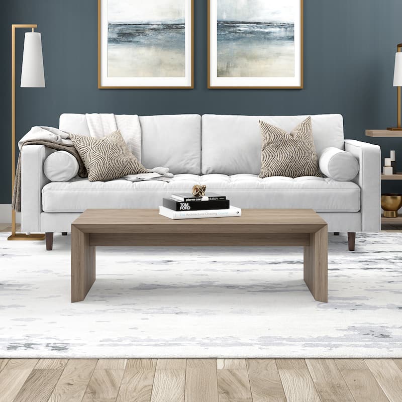 Oswin 48" Wide Rectangular Coffee Table - 47.5" Wide