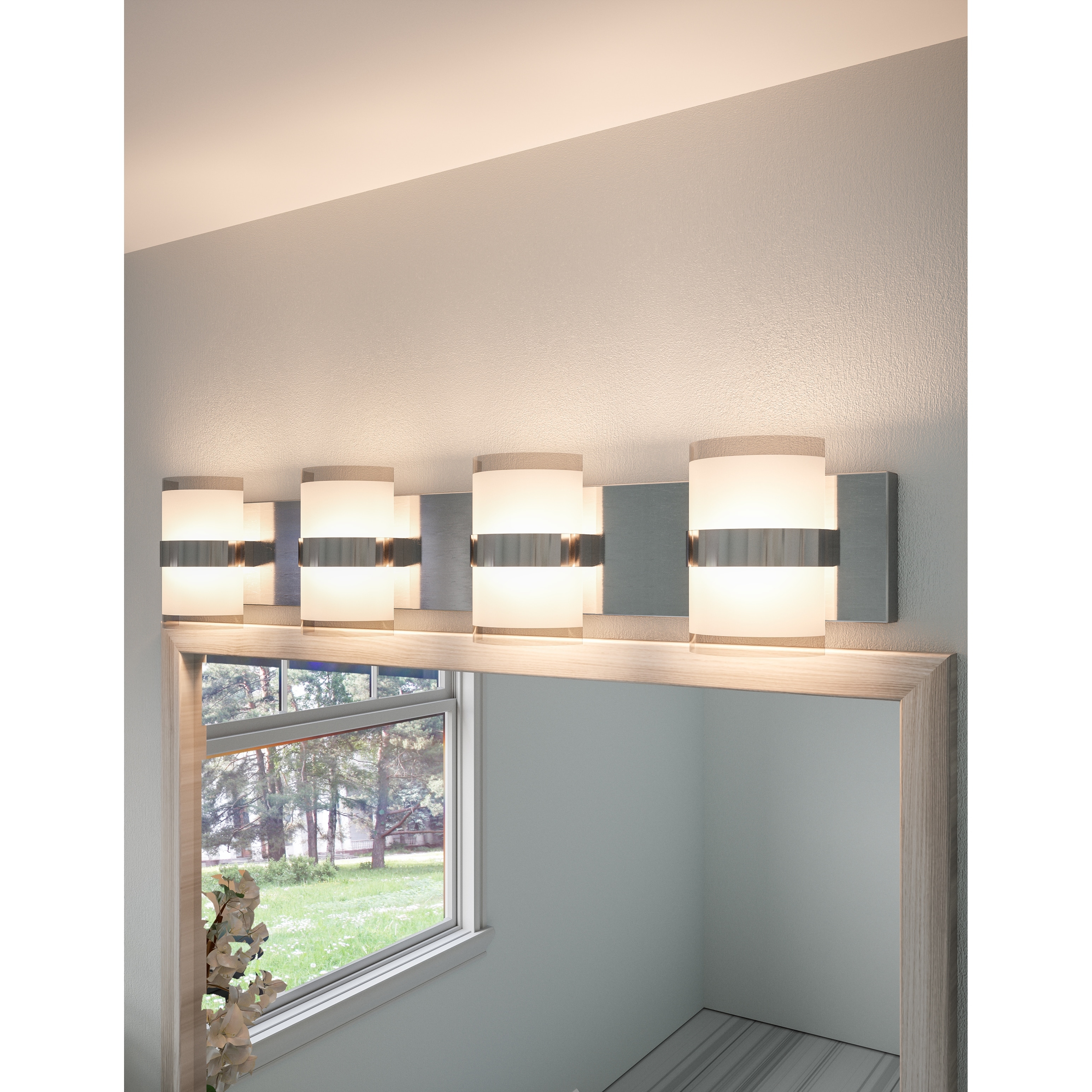 Design House Haswell Traditional LED 4-Light Indoor Bathroom Vanity Light  On Sale Bed Bath  Beyond 37007849